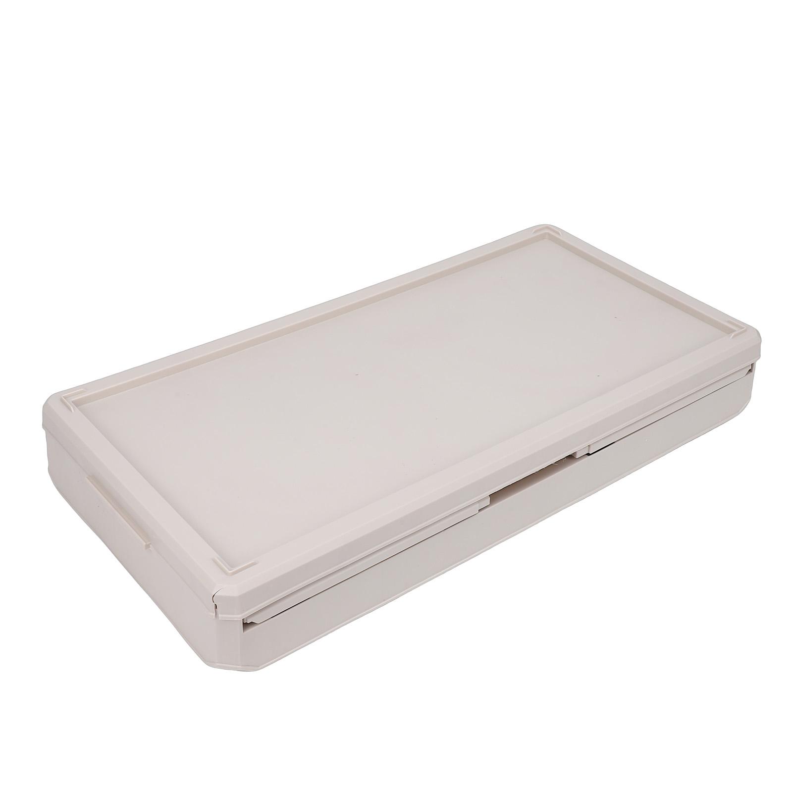 Camping Box Car   PP Foldable Stackable Camping Storage Bin     with Lid for Outdoor Picnic