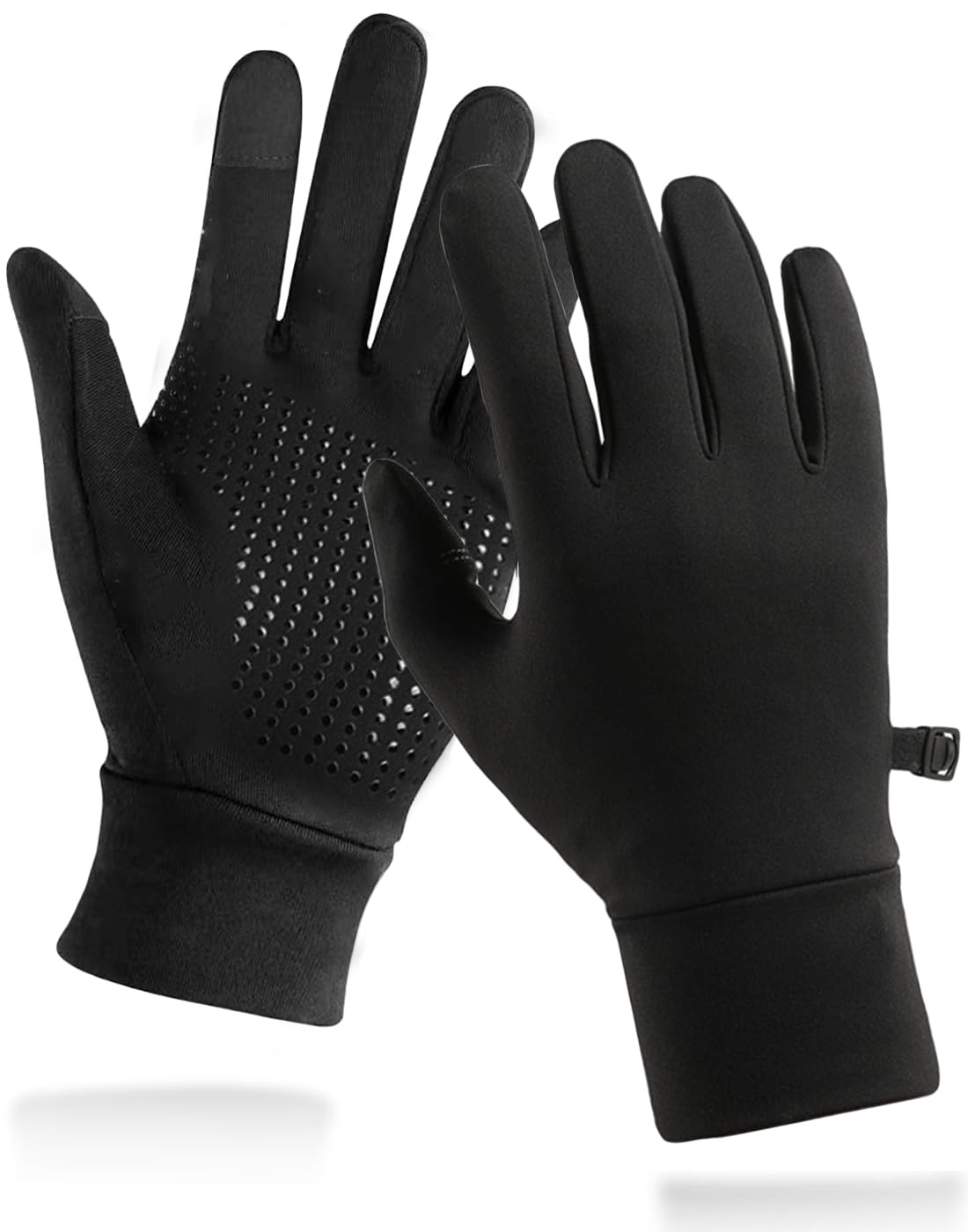 

Lavento Innovative Soft Running Outdoor and Cold Weather Gloves Touchscreen Compatible and Sports Gloves with Abrasion Fleece 3D 3D High Moisture чёрный