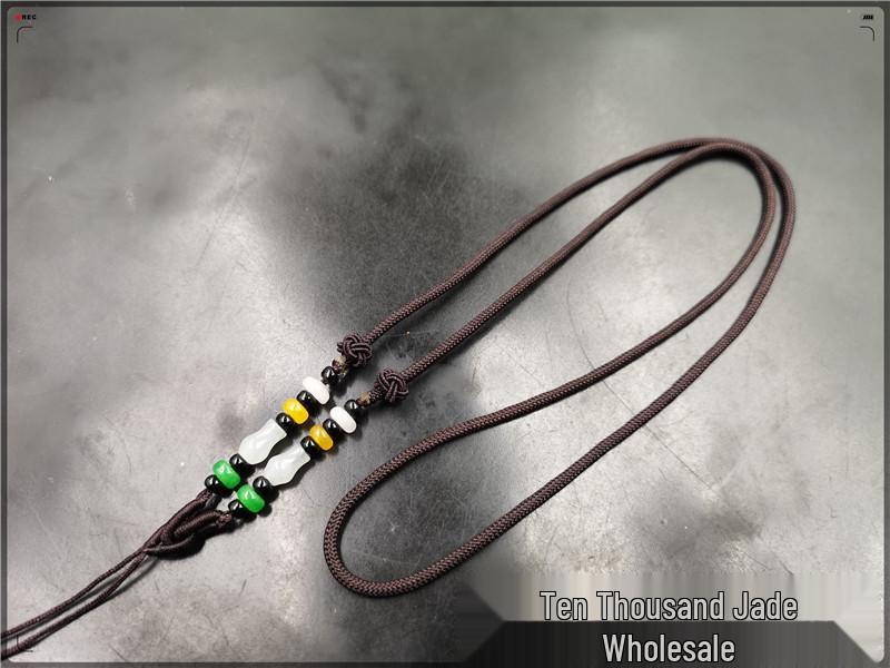 Ten Thousand Jade Necklace Cord DIY Jewelry Accessories - Long Sweater Chain Hanger
