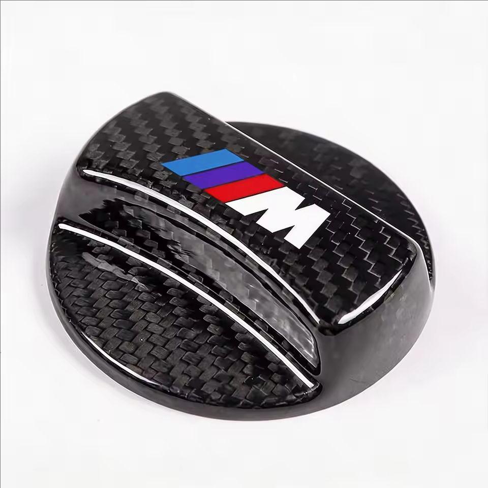 Carbon Fibre Fuel Cap Fuel Tank Decorative Protection Cover Stickers For BMW G80 G06 G07 G42 G14 G15 G16 F82 F20 F21 F83 M2 M3 M HV0