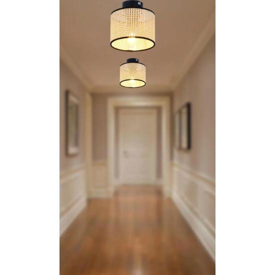 

Luxury Hazeran Plafonyer Hall Living Room Kitchen Rattan Chandelier Set of 2