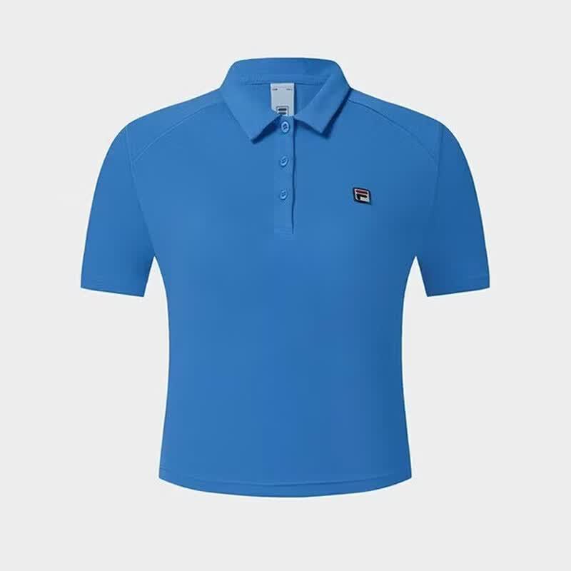 FILA Women s 2026 Summer Tennis Quick-Dry Knit Polo Shirt XL