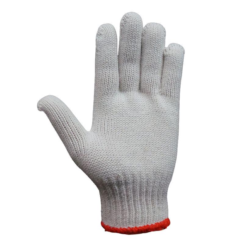 Tea Flower Industrial Cotton Yarn Work Gloves