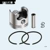 Four-Stroke Lawn Mower Piston Ring & Two-Stroke Brush Cutter Piston Assembly 