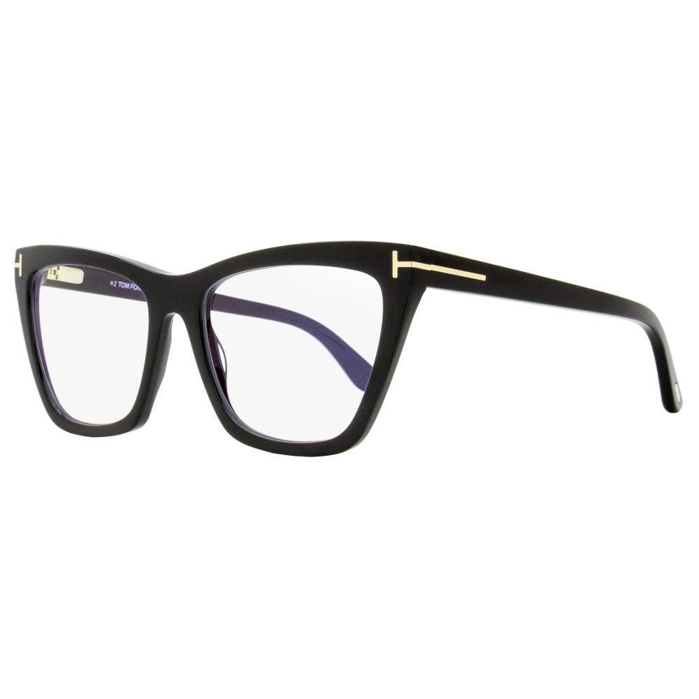 Tom Ford Women S Magnetic Clip On eyeglaSSeS Tf5971 B 001 Black 54mm 001