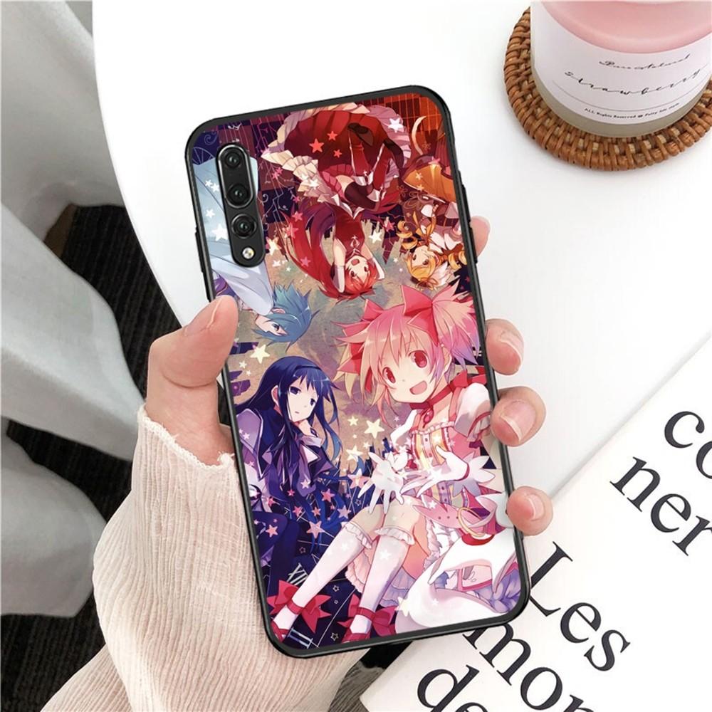 Puella Magi Madoka Magica Phone Case For Huawei P 8 9 10 20 30 40 50 Pro Lite Psmart Honor 10 Lite 70 Mate 20lite