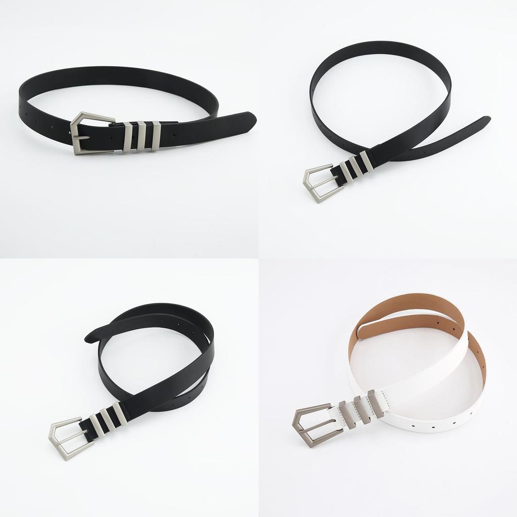 Stylish Ladies Belt 2023 New Summer Accessory Leather Belt For Jeans Korean Version Black Available