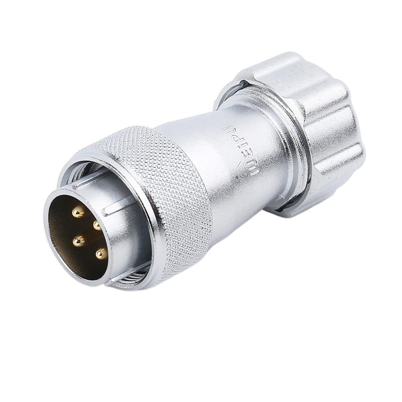WEIPU WS20 TP+Z M20 Industrial Power Aviation Plug Socket Waterproof Connector 2 3 4 5 6 7 9 12 Pin Screw Lock Panel Connectors
