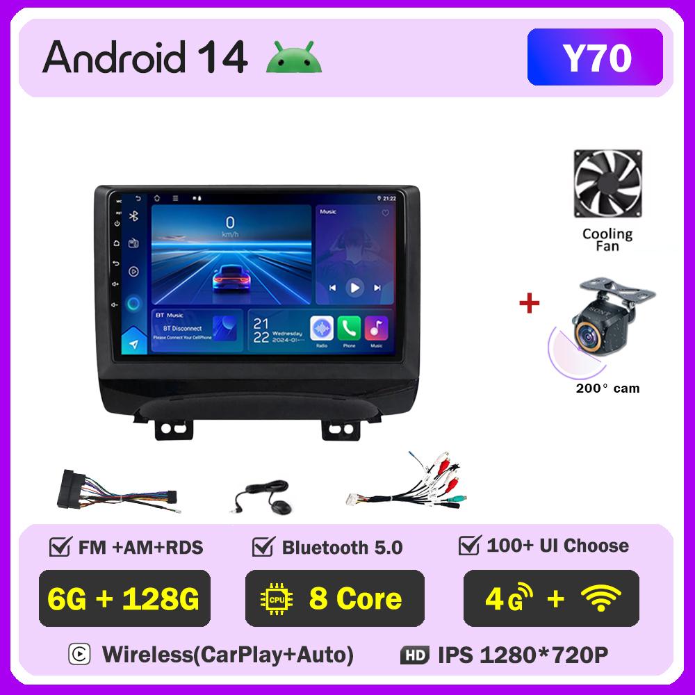 Android 14 Car Radio For JAC Refine S3 2013 -2016 Stereo Head Unit  Intelligent Car Systems Mirror Link Wifi Touch Screen Wifi