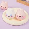 1/2Pcs Stress Relief Yolk Fidget Toy Cartoon Pig Bunny Watermelon Double-yolked Egg Squeeze Sensory Toy Hand Exercise Relaxation Stress Ball