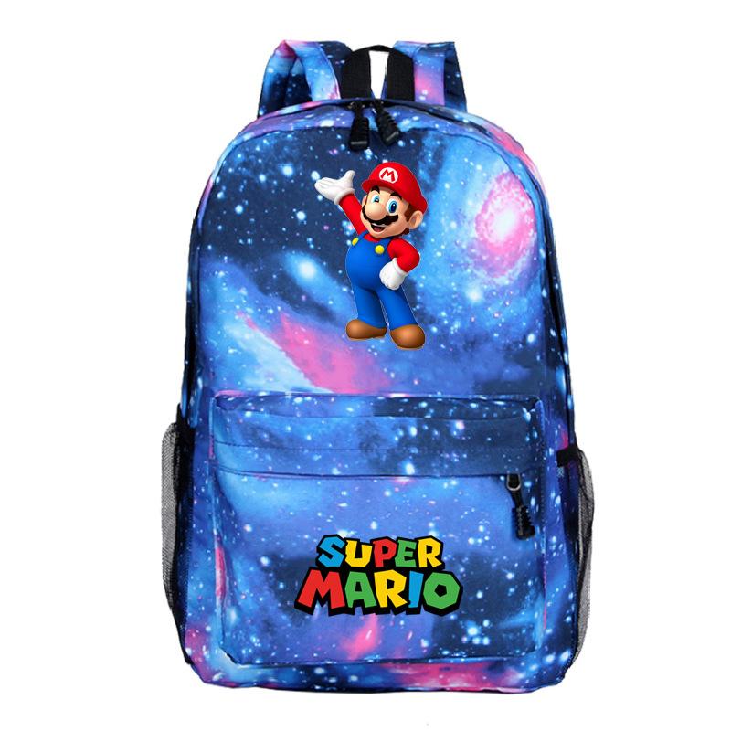 Peripheral Backpack Animation Cartoon Game Schoolbag Creative Pattern Heat Transfer Backpack