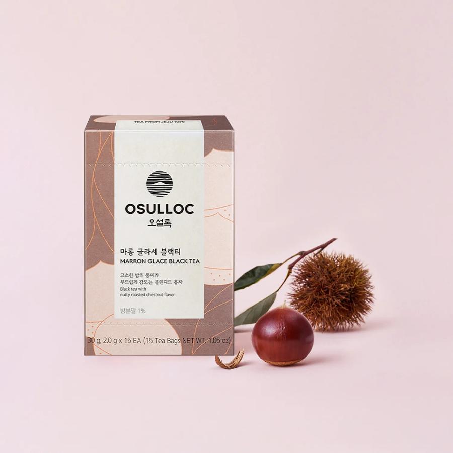OSULLOC Marron Glace Black Tea 15ea*30g*2box Black Tea 15ea*30g*2box