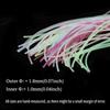 1-6Packs Semi Rigid Tube Fly Tying Material 1.8mm/1.0mm 1M Inner Tube for Salmon Streamer Flies 6 Colors Perfect