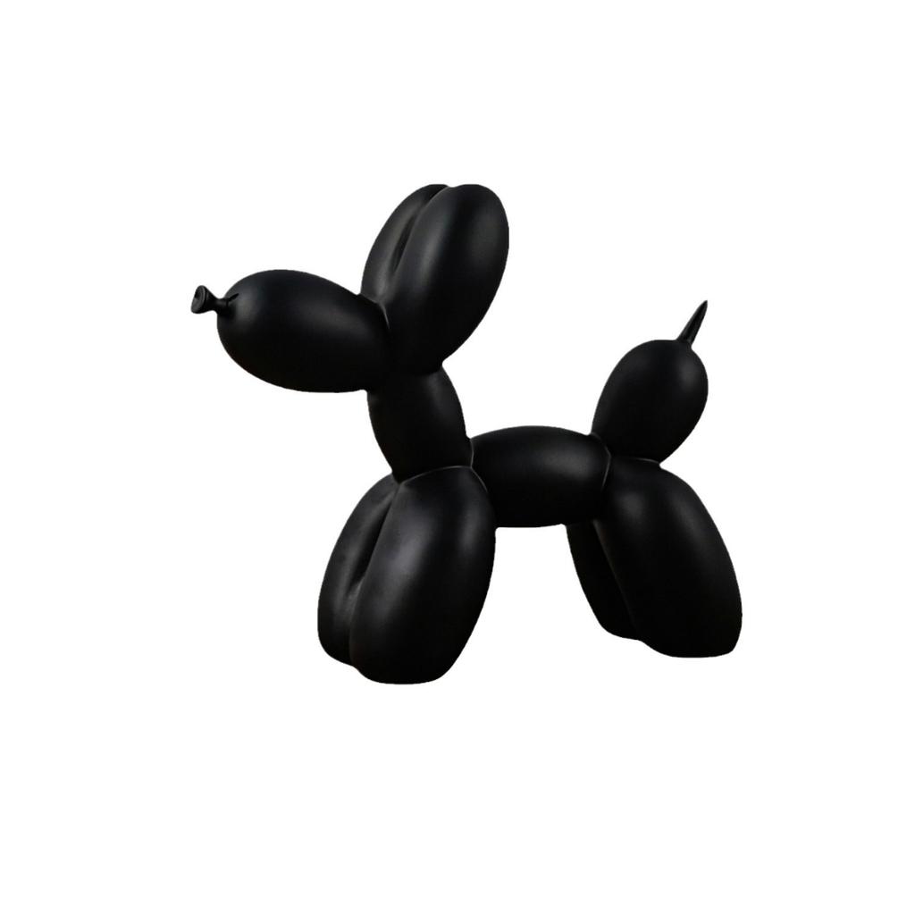 Modern Sleek Nordic Creative Design Balloon Dog Ornaments Living Room Bedroom Wine Cabinet Decoration Resin Craft Plush Decoration Art