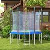366X30cm Foldable and Portable Trampoline Cover. Made of Plastic, PE, and Foam. Multicolored