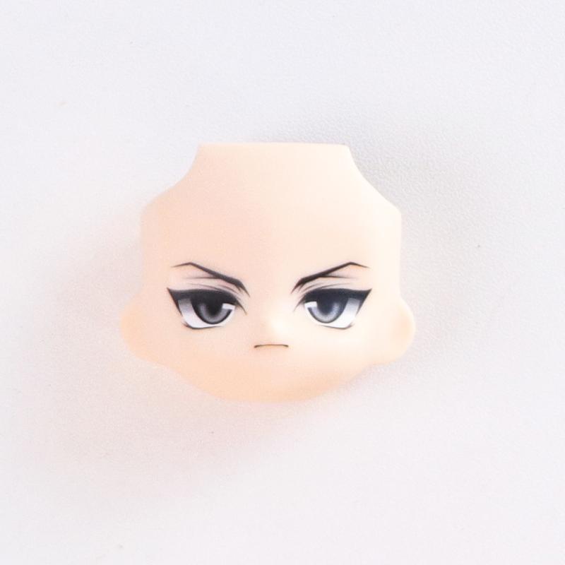OB11 Doll Face 1/12 BJD Doll Face With 3D Anime Decal Eyes Kawaii Change Faces Blowing Pout Mouth Cheeks GSC Head DIY Kids Dolls