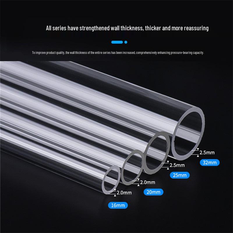 Longxiang Palace Acrylic Transparent Cylinder Tube