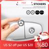 BWI1 2025 Hot Car Lock Keyhole Stickers Door Lock Protect Car Stickers For A/B/GLA/CLA Smart AMG W108 W124 W126 W140 W1
