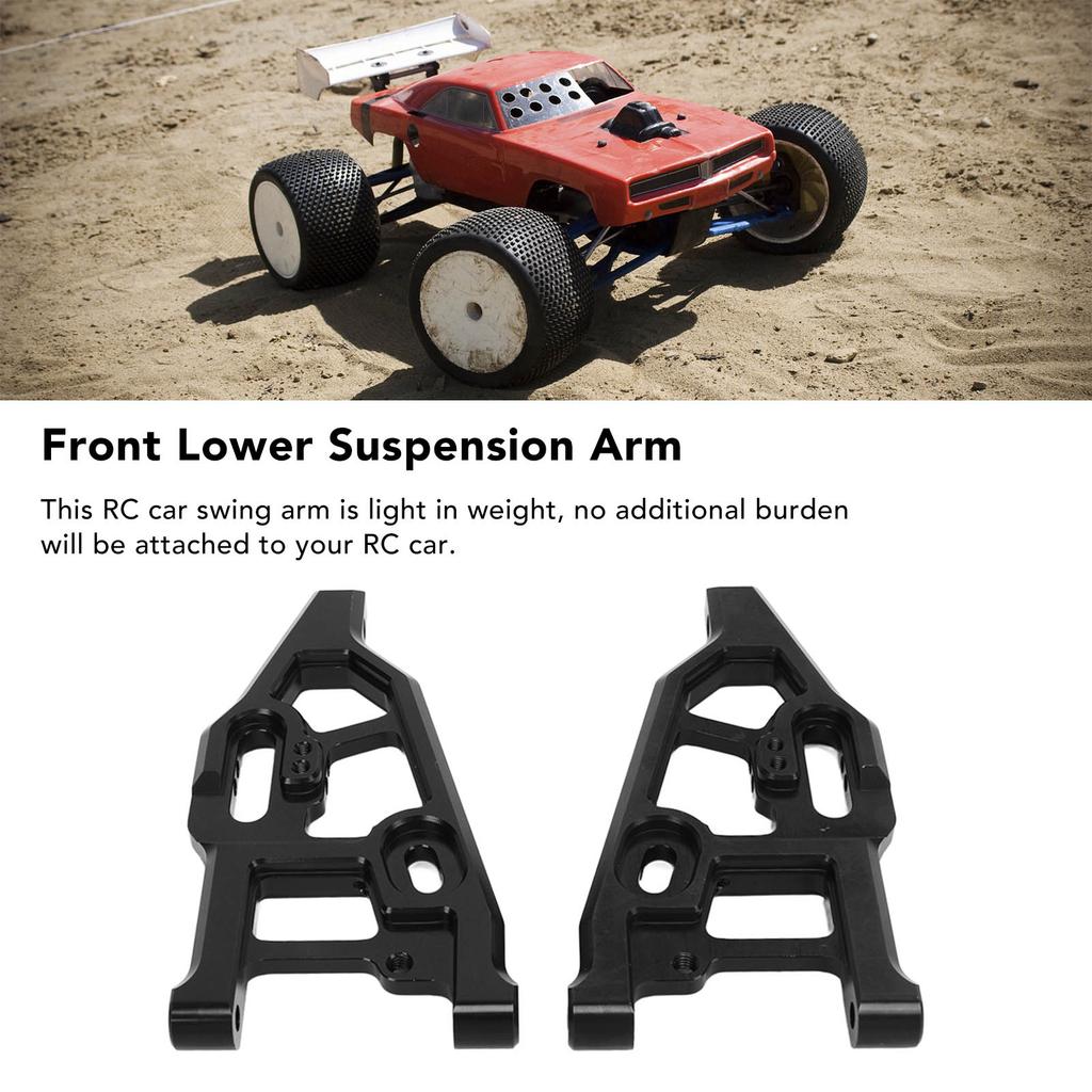 RC Front Lower Swing Arm Aluminium Alloy Low Vibration Light Weight Front Lower Suspension Arm for 1Celsius7 1Celsius8 RC