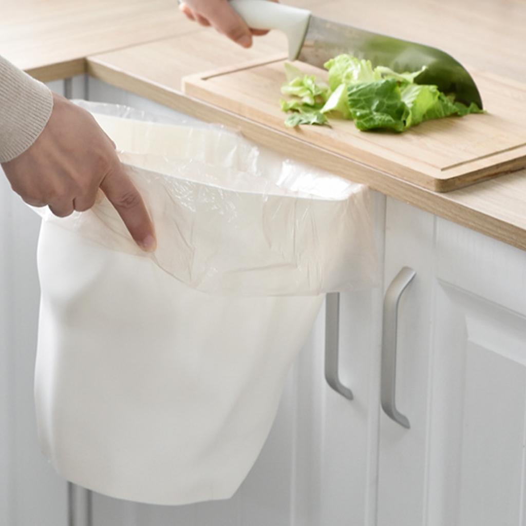 Kleiner Mülleimer Plastik Einzigartig Unregelmäßig Gefaltet Modern Abfalleimer Offene Oberseite Müllbehälter für Badezimmer Schlafzimmer Küche