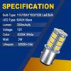 GIVEDOUA 1157 LED Car Bulb, BAY15D 7528 2057 2357 LED Replacement Light Bulbs For 12V RV Car Camper Trailer Brake Lights, Super Bright 5050 18-SMD