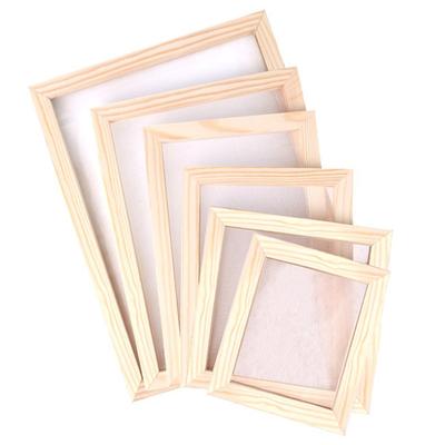 Cornice per la fabbricazione della carta, schermo fai da te, fabbricazione della carta in legno, stampo per la fabbricazione della carta, artigianato, utensile per il riciclaggio della carta, legno, multi-dimensione