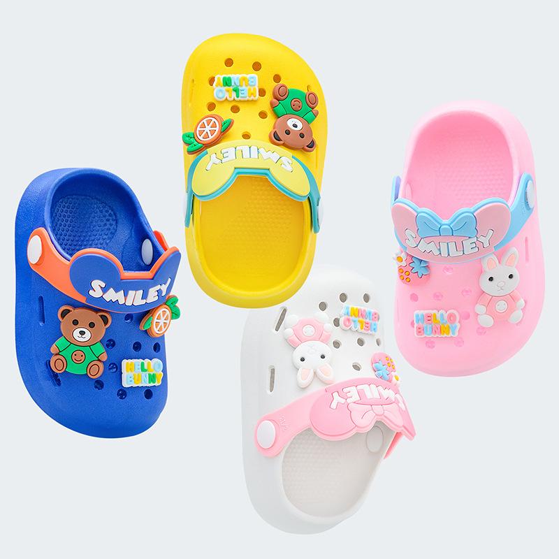 Slippers Baby Sandals Breathable Boys Girls Sandals for Indoor Outdoor Shoes