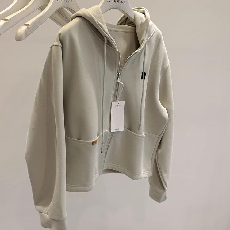 Jimo Women's Petite Cardigan: Versatile Spring/Autumn Stylish Sweatshirt Jacket