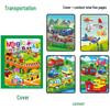 Children's Reusable Magic Water Painting Book: Educational Drawing & Coloring Set