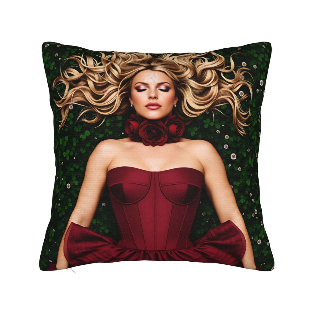 Singer B-Britneyy S-Pearss Pillow Case Design Pillow Cover Cute Funny Pillowcases For Office Car Home Decor