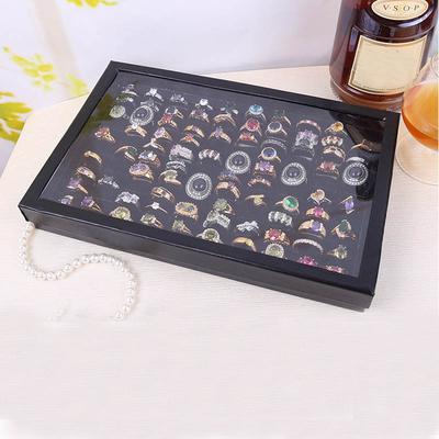 Jewelry Rings Display Tray Velvet 100