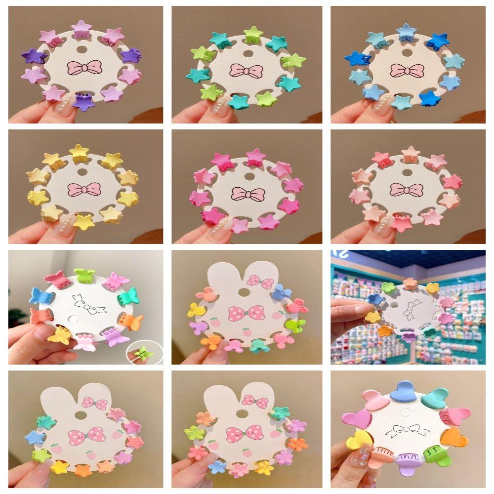 Hair Clip Star Hair Crab Clip Mini Hair Claw Heart Mini Hair Claw Flower Mini Hair Claw  Wedding