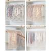 Clear Reusable Wardrobe Clothes Protectors Dustproof Hanging Organizers Clothing Rack Covers For Long Coat Garment Bag