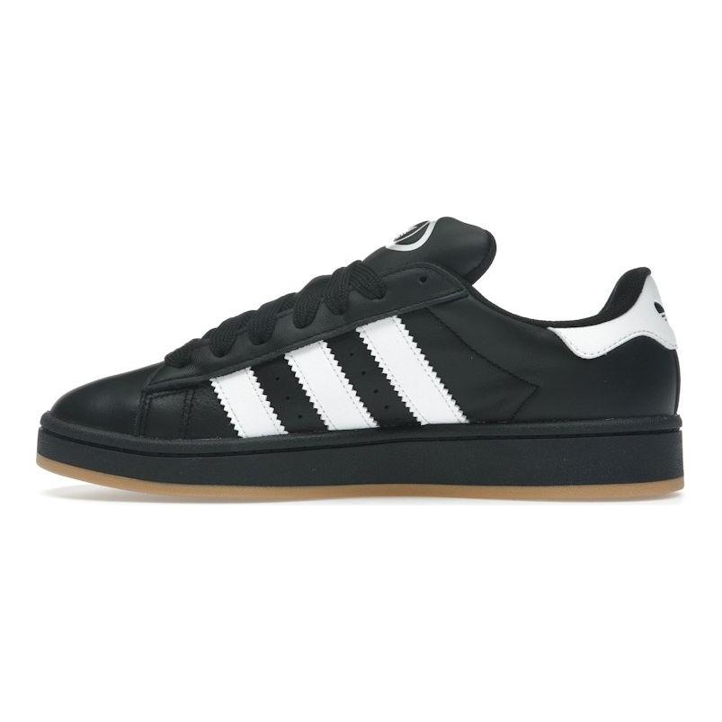 adidas קמפוס שנות ה-2000 עור שחור ליבה סוליית גומי סניקרס יוניסקס לבן ענן JP9997