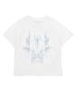 MAHAGRID Tattoo Crop Tee White(Mg2Emft582A)