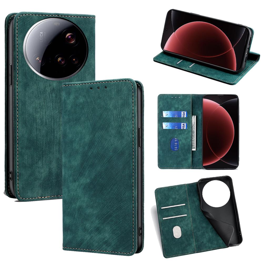 For Xiaomi 15 Ultra Case RFID Blocking Wallet Leather Phone Cover