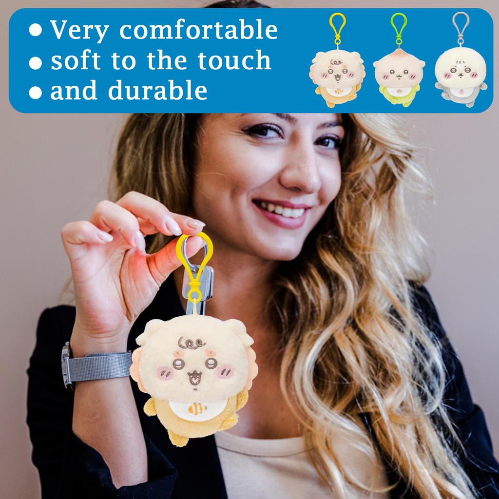 Desen animat Păpușă Drăguță Jucărie de Pluș Breloc Pandantiv Mic