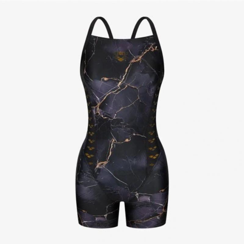 Arena Women S 3 4 Swim Drop Back  a6Sl1ce07 Blk 