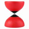 Conjunto Diabolo de Rolamento Triplo Ioiô Chinês com Varetas Diabolo Coloridas (vermelho)