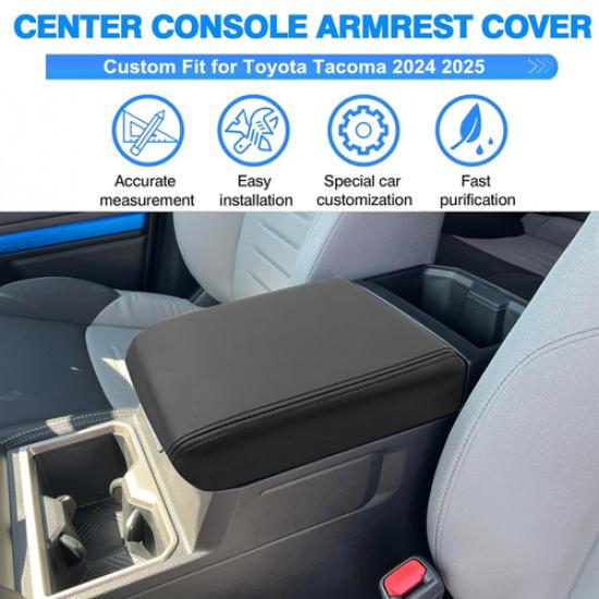 Für 2024 2025 Toyota Tacoma Mittelkonsolen-Armlehnen-Abdeckung Polsterkissen Zubehör