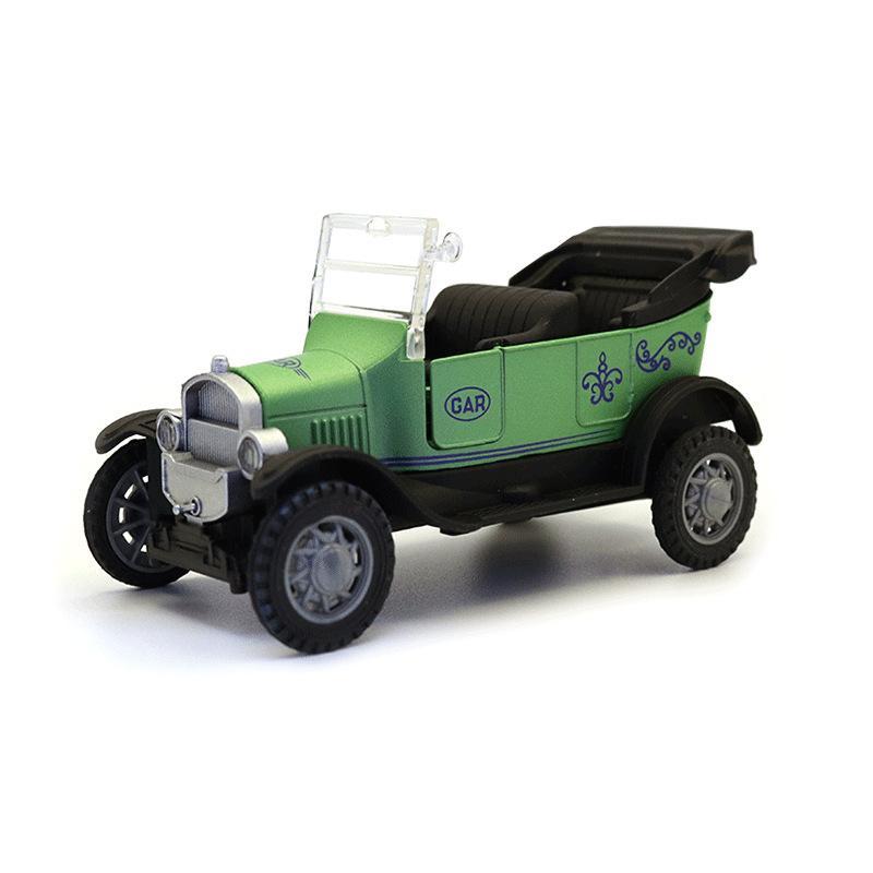1Pcs Miniature Vehicle Replica 1:32 Alloy Vintage Die-Cast Convertible Classic Car Model Pull Back Car Model For Collection Gift