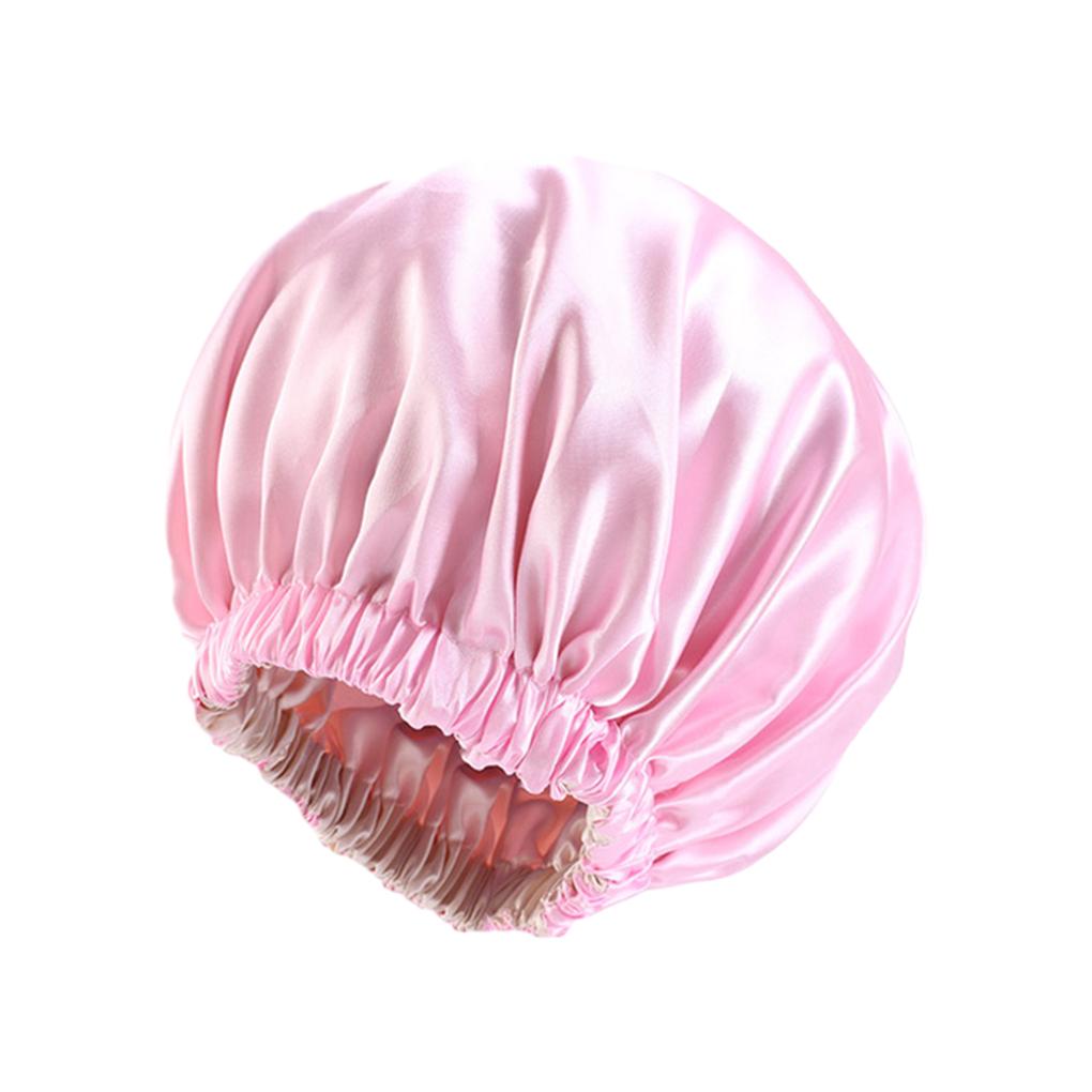 Sleep Cap For Comfortable Night S Rest Made With Satin Double Layer Hair Bonnet