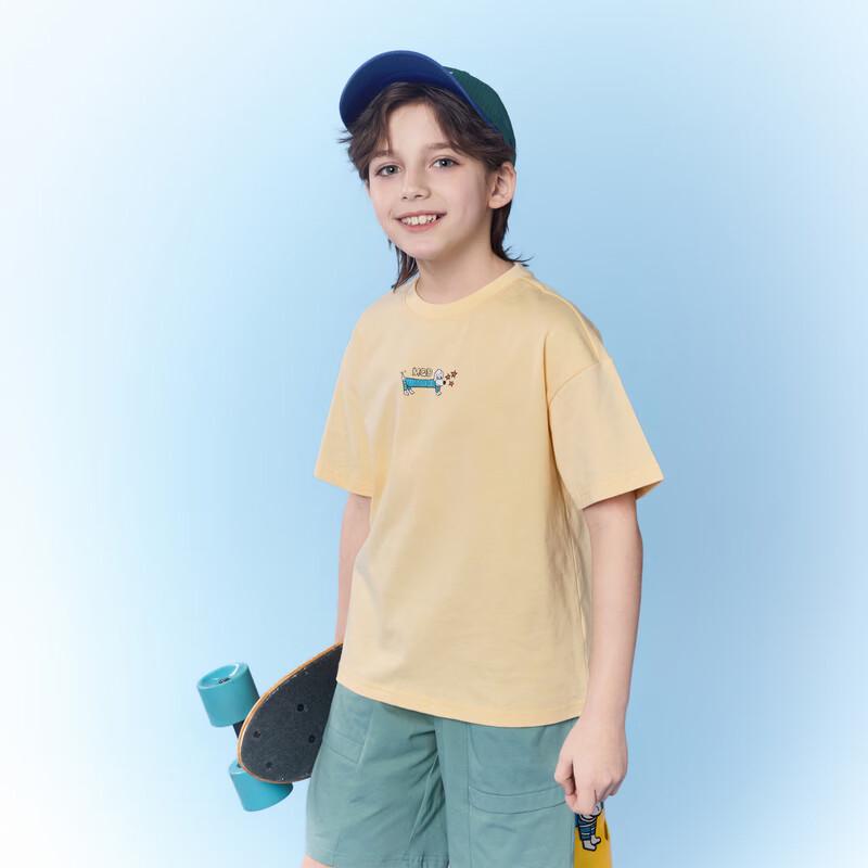 MQD Boys' Cotton Cartoon Short Sleeve T-Shirt