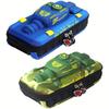 1Pc Creative Tank - Themed Pencil Case - Large Capacity, Multifunctional Stationery Box for Primary School Kids, Personalized Design