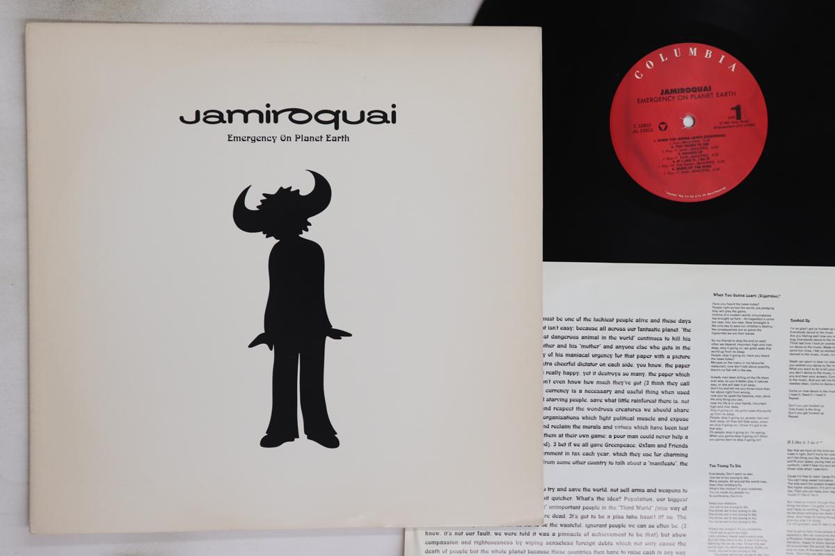 

LP Record JAMIROQUAI - Emergency On Planet Earth C53825 COLUMBIA 1993 US Soul/Funk Used