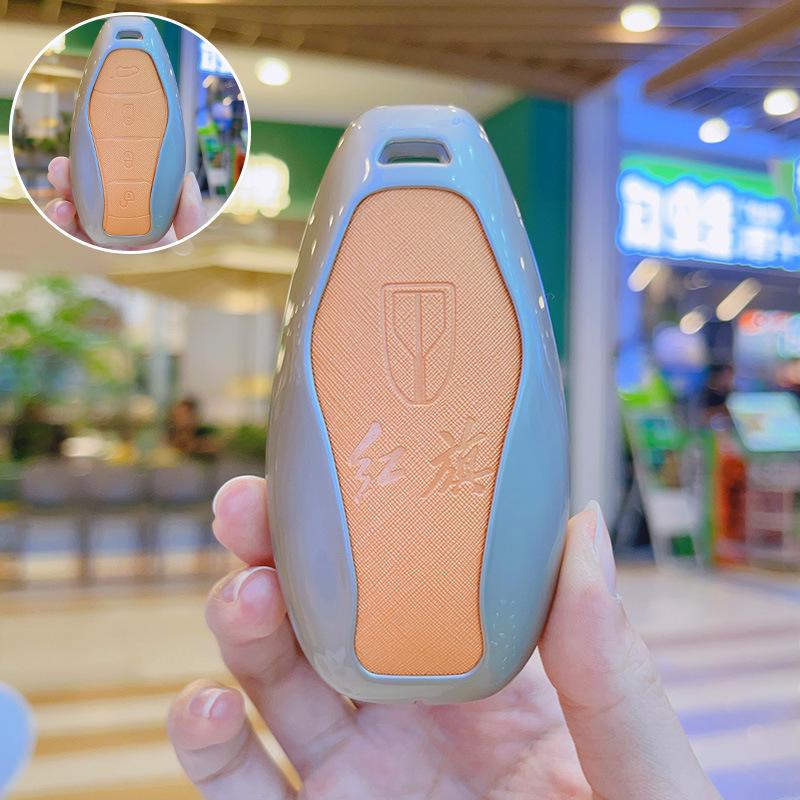 

2025 Hongqi HS5 & H5 Чехол для ключа: Сумка-чехол для автомобиля для моделей EQM5, H6, H9, HS3