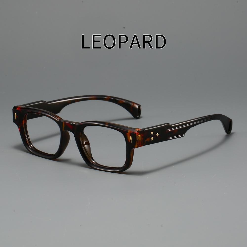 Women's eyewear, men's and women's fashion oversized square glasses