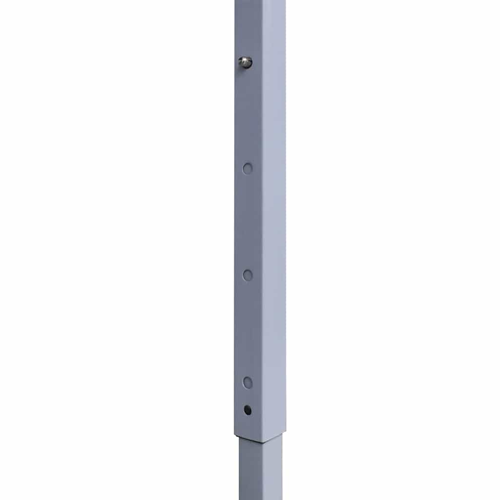 VidaXL Profi-Partyzelt Faltbar mit 2 Seitenwänden 2×2m Stahl Blau