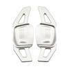 For VW Arteon Sharan Tiguan L Tharu Steering Wheel Shift Paddle Extension Silver 2Pcs