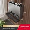 Miling Wall-Mounted Draining Kitchen Knife & Utensil Rack